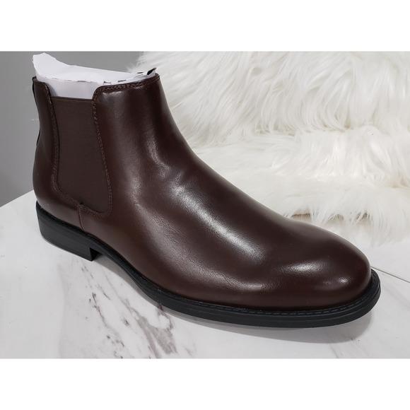 NEW NO BOX SIZE 10.5 Madden Men\'s Maxxin Mid Height Chelsea Boot Dark Brown main image 5